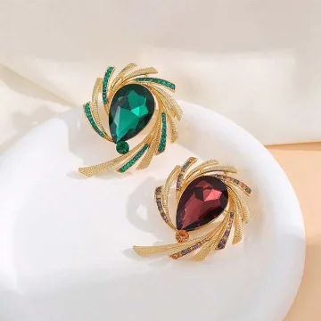 Spiral Shaped Hijab Brooch / Pin